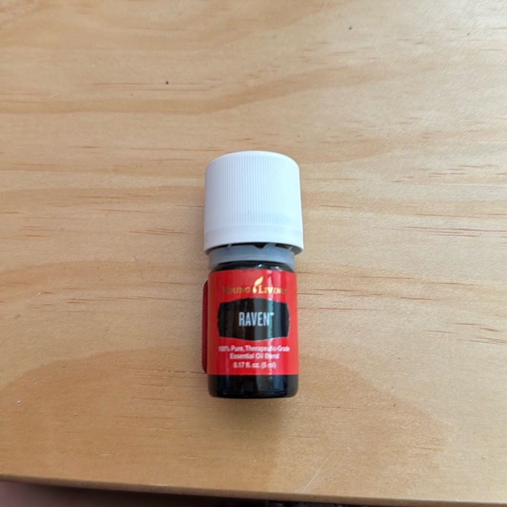 Young Living Raven opened